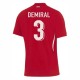 EM 2024 Tyrkia Demiral 3 Bortedrakt Fotballdrakter