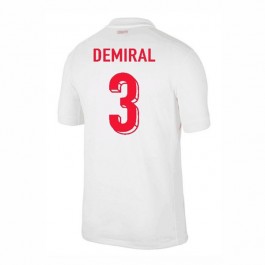 EM 2024 Tyrkia Demiral 3 Hjemmedrakt Fotballdrakter