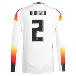EM 2024 Tyskland Rüdiger 2 Hjemmedrakt L/S