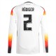 EM 2024 Tyskland Rüdiger 2 Hjemmedrakt L/S