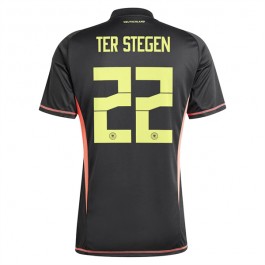EM 2024 Tyskland Ter Stegen 22 Keeper Hjemmedrakt Fotballdrakter
