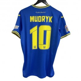 EM 2024 Ukraina Mudryk 10 Bortedrakt Fotballdrakter