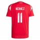 EM 2024 Ungarn Kerkez 11 Hjemmedrakt Fotballdrakter