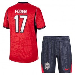 England Foden 17 VM Bortedrakt Barn 2026