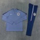 England Tracksuit 2026-27 - 1-4 Zip Grå