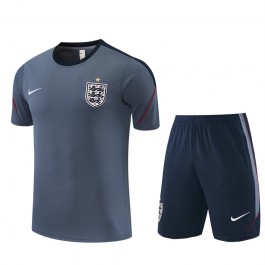 England Treningsdrakt + Shorts Barn 2026-27 Grå
