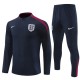 England Treningsdresser 2024-25 - 1-4 Zip Marineblå