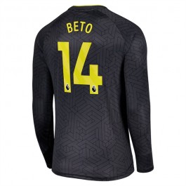 Everton Beto 14 Bortedrakt 2024-2025 L/S Fotballdrakter