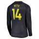Everton Beto 14 Bortedrakt 2024-2025 L/S Fotballdrakter