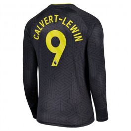 Everton Calvert-Lewin 9 Bortedrakt 2024-2025 L/S Fotballdrakter