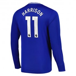 Everton Harrison 11 Hjemmedrakt 2024-2025 L/S Fotballdrakter