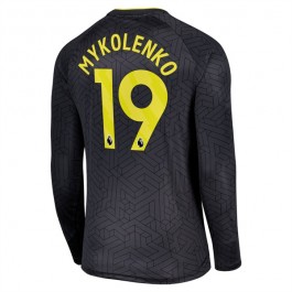 Everton Mykolenko 19 Bortedrakt 2024-2025 L/S Fotballdrakter