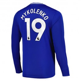 Everton Mykolenko 19 Hjemmedrakt 2024-2025 L/S Fotballdrakter
