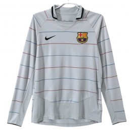 FC Barcelona Bortedrakt Retro 2003-2004 L/S Fotballdrakter