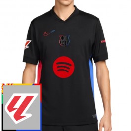 FC Barcelona Bortedrakt With La Liga Patch 2024-2025 Fotballdrakter