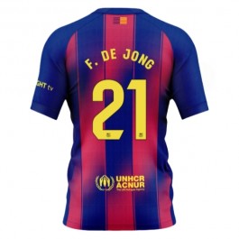 FC Barcelona F.De Jong 21 Hjemmedrakt 2025-2026 Fotballdrakter