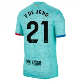 FC Barcelona F.De Jong 21 Tredjedrakt 2023-2024 Fotballdrakter