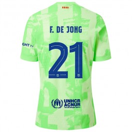 FC Barcelona F.De Jong 21 Tredjedrakt 2024-2025 Fotballdrakter