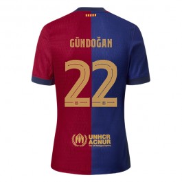 FC Barcelona Gündoğan 22 Hjemmedrakt 2024-2025 Fotballdrakter