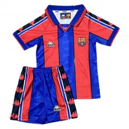 FC Barcelona Hjemmedrakt Barn Retro 1995-1997 Fotballdrakter