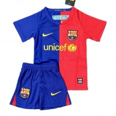 FC Barcelona Hjemmedrakt Barn Retro 2008-2009 Fotballdrakter