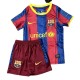 FC Barcelona Hjemmedrakt Barn Retro 2010-2011 Fotballdrakter