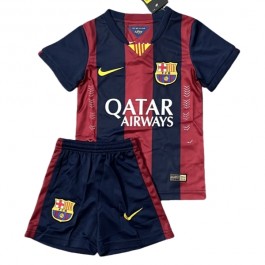 FC Barcelona Hjemmedrakt Barn Retro 2014-2015 Fotballdrakter