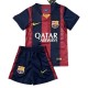 FC Barcelona Hjemmedrakt Barn Retro 2014-2015 Fotballdrakter
