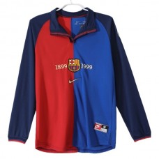 FC Barcelona Hjemmedrakt Centenary Retro 1999-2000 L/S Fotballdrakter