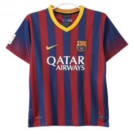FC Barcelona Hjemmedrakt Retro 2013-2014 Fotballdrakter