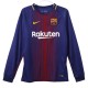 FC Barcelona Hjemmedrakt Retro 2017-2018 L/S Fotballdrakter