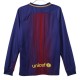 FC Barcelona Hjemmedrakt Retro 2017-2018 L/S Fotballdrakter