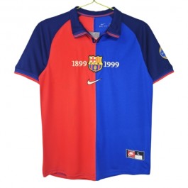 FC Barcelona Hjemmedrakt Retro Centenary 1999-2000 Fotballdrakter