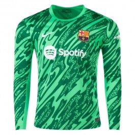 FC Barcelona Keeper Hjemmedrakt 2024-2025 L/S Fotballdrakter