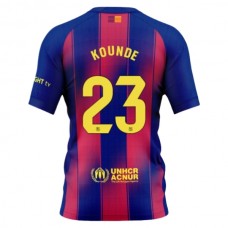 FC Barcelona Kounde 23 Hjemmedrakt 2025-2026 Fotballdrakter