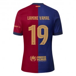 FC Barcelona Lamine Yamal 19 Hjemmedrakt 2024-2025 Fotballdrakter