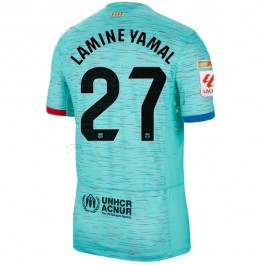 FC Barcelona Lamine Yamal 27 Tredjedrakt 2023-2024 Fotballdrakter