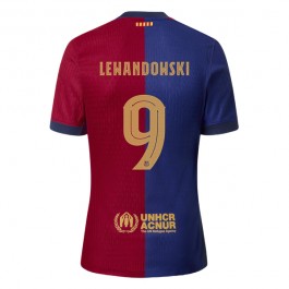 FC Barcelona Lewandowski 9 Hjemmedrakt 2024-2025 Fotballdrakter