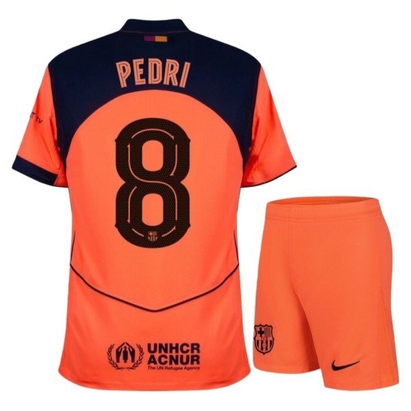FC Barcelona Pedri 8 Tredjedraktsett Barn 2025-2026 Fotballdrakter FC Barcelona Pedri 8 Tredjedraktsett Barn 2025-2026 Fotballdrakter