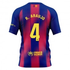 FC Barcelona R.Araujo 4 Hjemmedrakt 2025-2026 Fotballdrakter