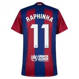 FC Barcelona Raphinha 11 Hjemmedrakt 2023-2024 Fotballdrakter