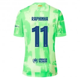 FC Barcelona Raphinha 11 Tredjedrakt 2024-2025 Fotballdrakter