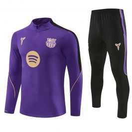 FC Barcelona Tracksuit 2026-27 - 1-4 Zip Purple