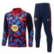 FC Barcelona Tracksuit Barn 2026-27 - 1-4 Zip Blå