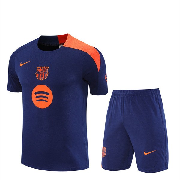FC Barcelona Trenings-T-skjortedress Barn 2025-26 - Shorts Blå FC Barcelona Trenings-T-skjortedress Barn 2025-26 - Shorts Blå