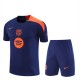 FC Barcelona Trenings-T-skjortedress Barn 2025-26 - Shorts Blå