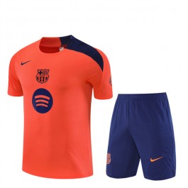 FC Barcelona Trenings-T-skjortedress Barn 2025-26 - Shorts Orange