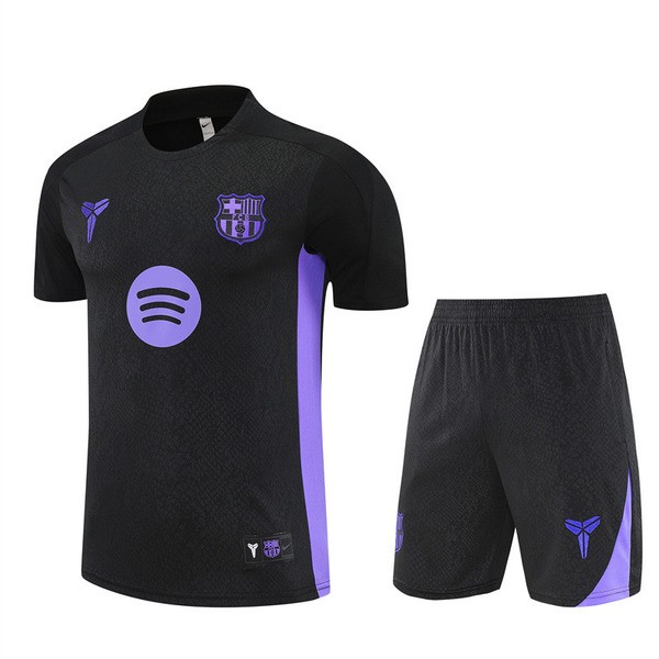 FC Barcelona Trenings-T-skjortedress Barn 2025-26 - Shorts Svart FC Barcelona Trenings-T-skjortedress Barn 2025-26 - Shorts Svart