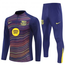 FC Barcelona Treningsdress 2025-26 - 1-4 Zip Blå