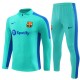 FC Barcelona Treningsdresser 2023-24 - 1-4 Zip Blå